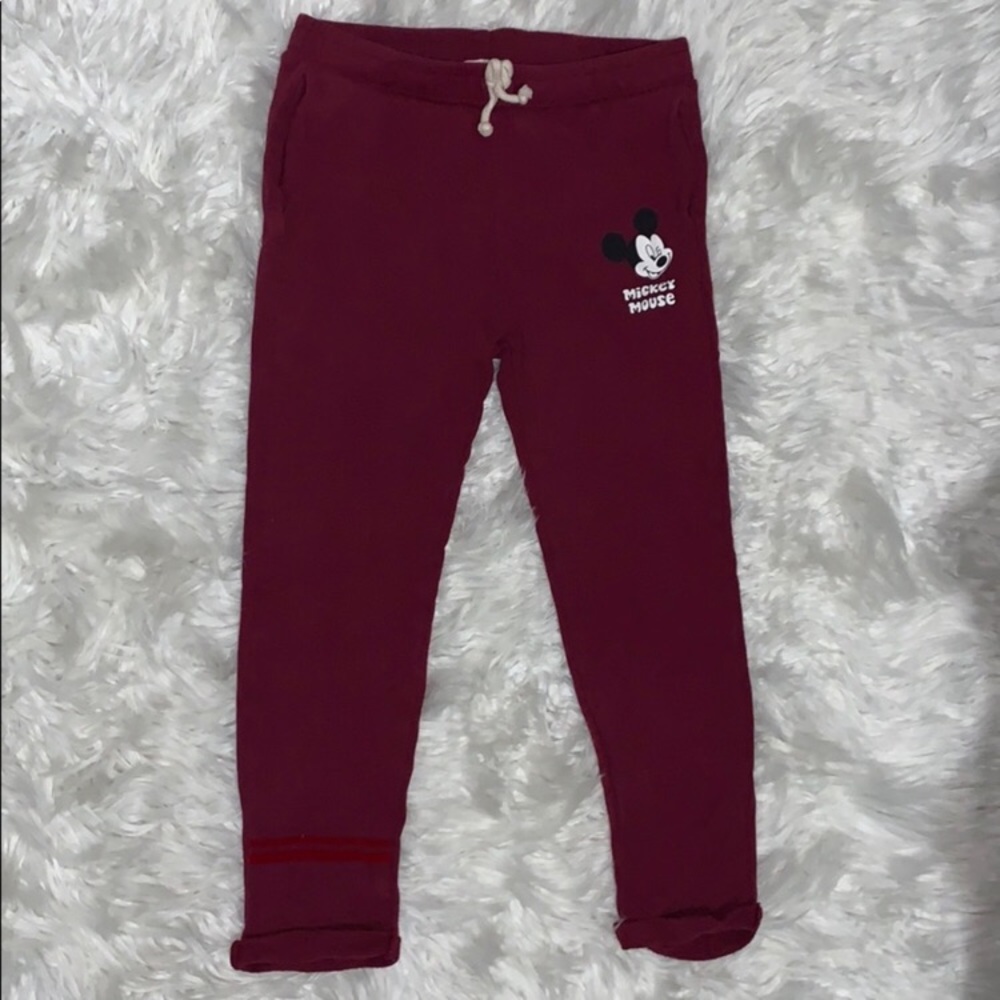 Girls Mickey Mouse Zara kids sweatpants/joggers